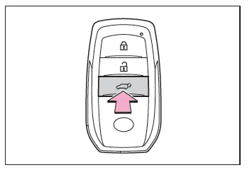 Toyota C-HR. Porte de coffre