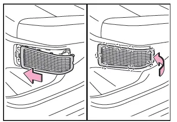 Toyota C-HR. Nettoyage de la bouche d'admission d'air de la batterie
