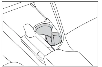 Toyota C-HR. Liste des dispositifs de rangement
