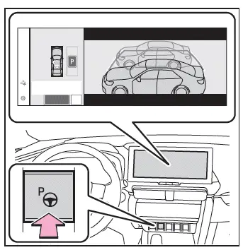 Toyota C-HR. Toyota Teammate Advanced Park