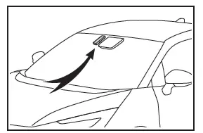 Toyota C-HR. Essuie-glaces et lave-glace avant