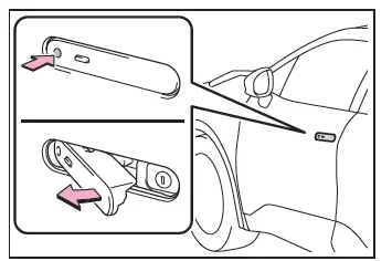 Toyota C-HR. Si la clé électronique ne fonctionne pas correctement
