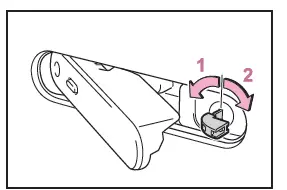 Toyota C-HR. Si la clé électronique ne fonctionne pas correctement